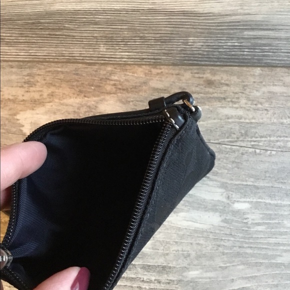 Black Coach Wristlet - Picture 4 of 4